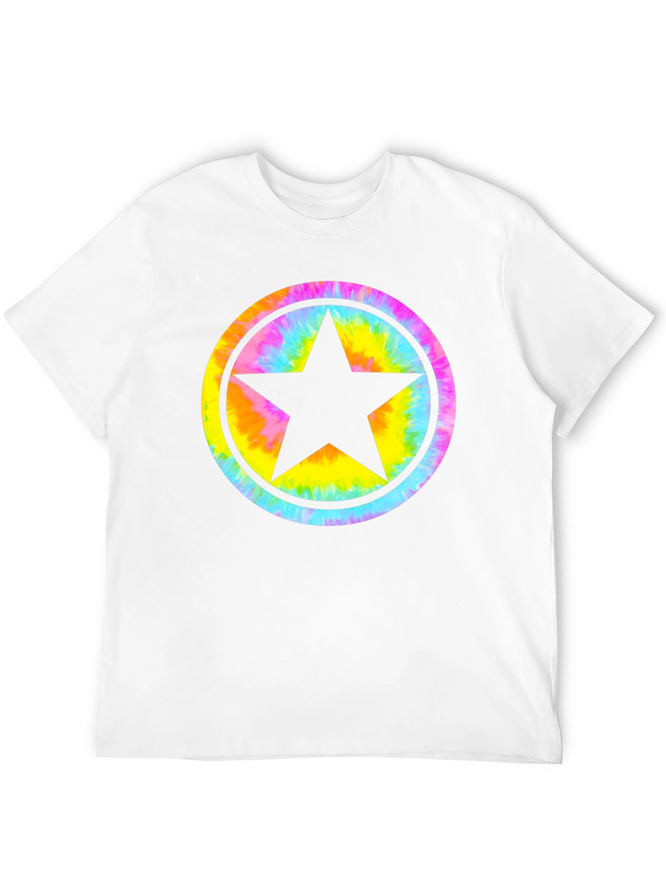 Star Tie Dye T-Shirt - Graphic Tee
