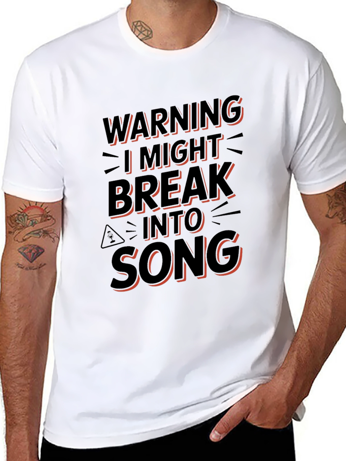 Warning: I Might Break Into Song T-Shirt