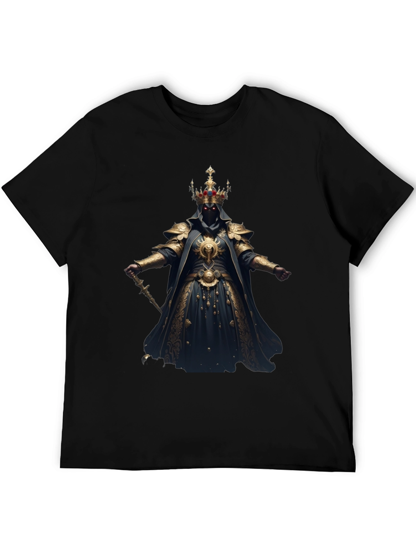 Dark King T-Shirt - Fantasy Graphic Tee