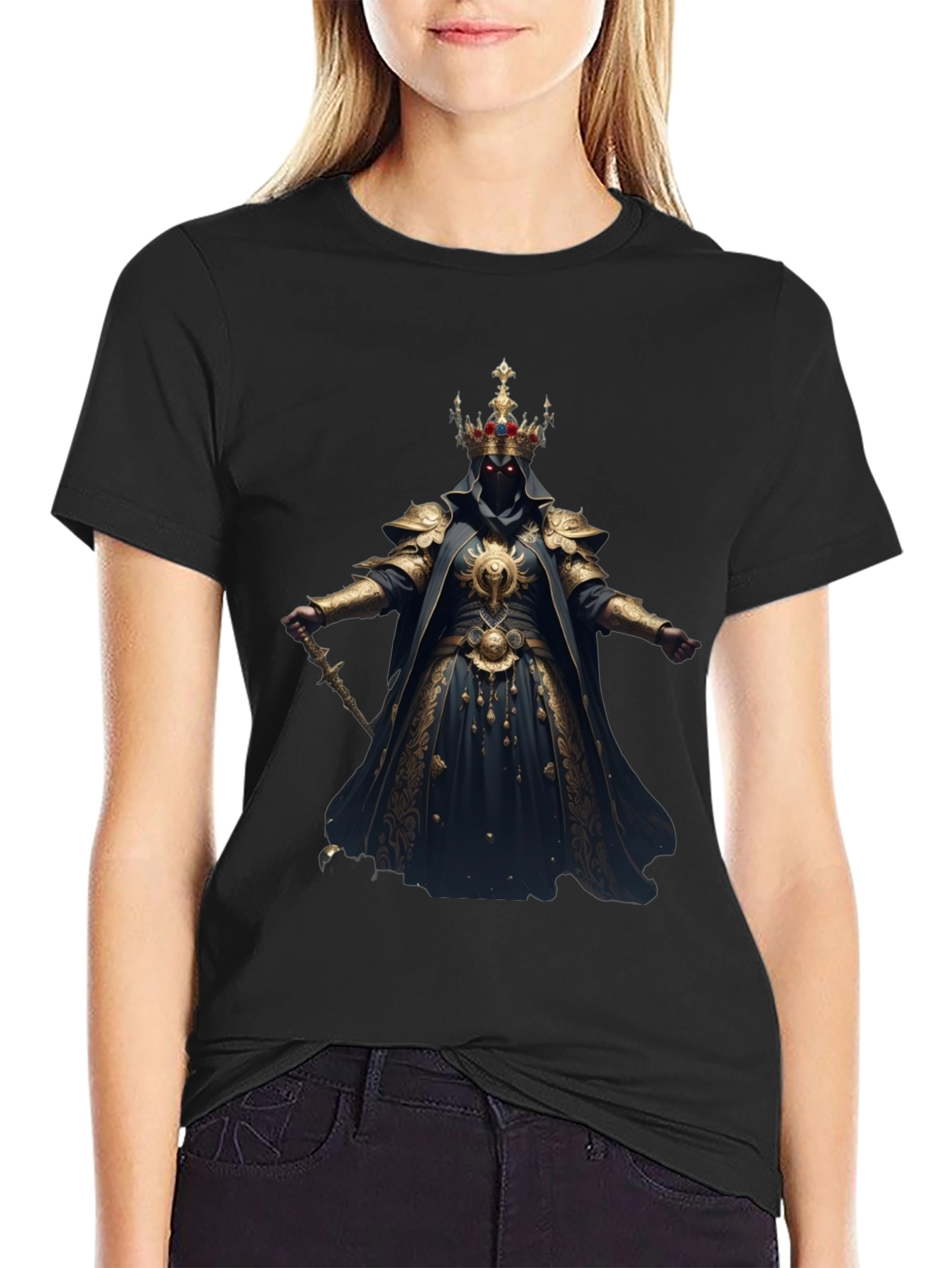 Dark King T-Shirt - Fantasy Graphic Tee