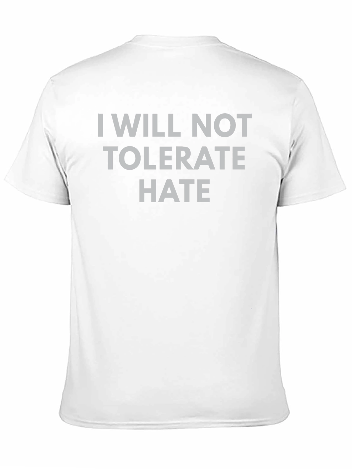 I Will Not Tolerate Hate T-Shirt