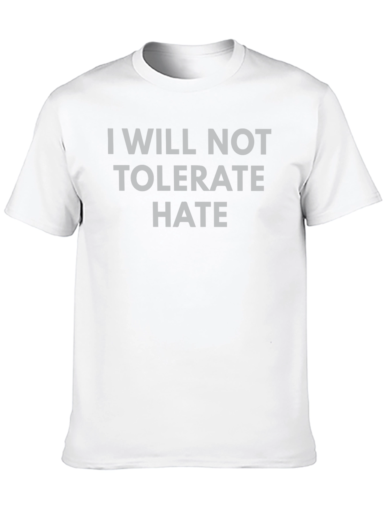 I Will Not Tolerate Hate T-Shirt