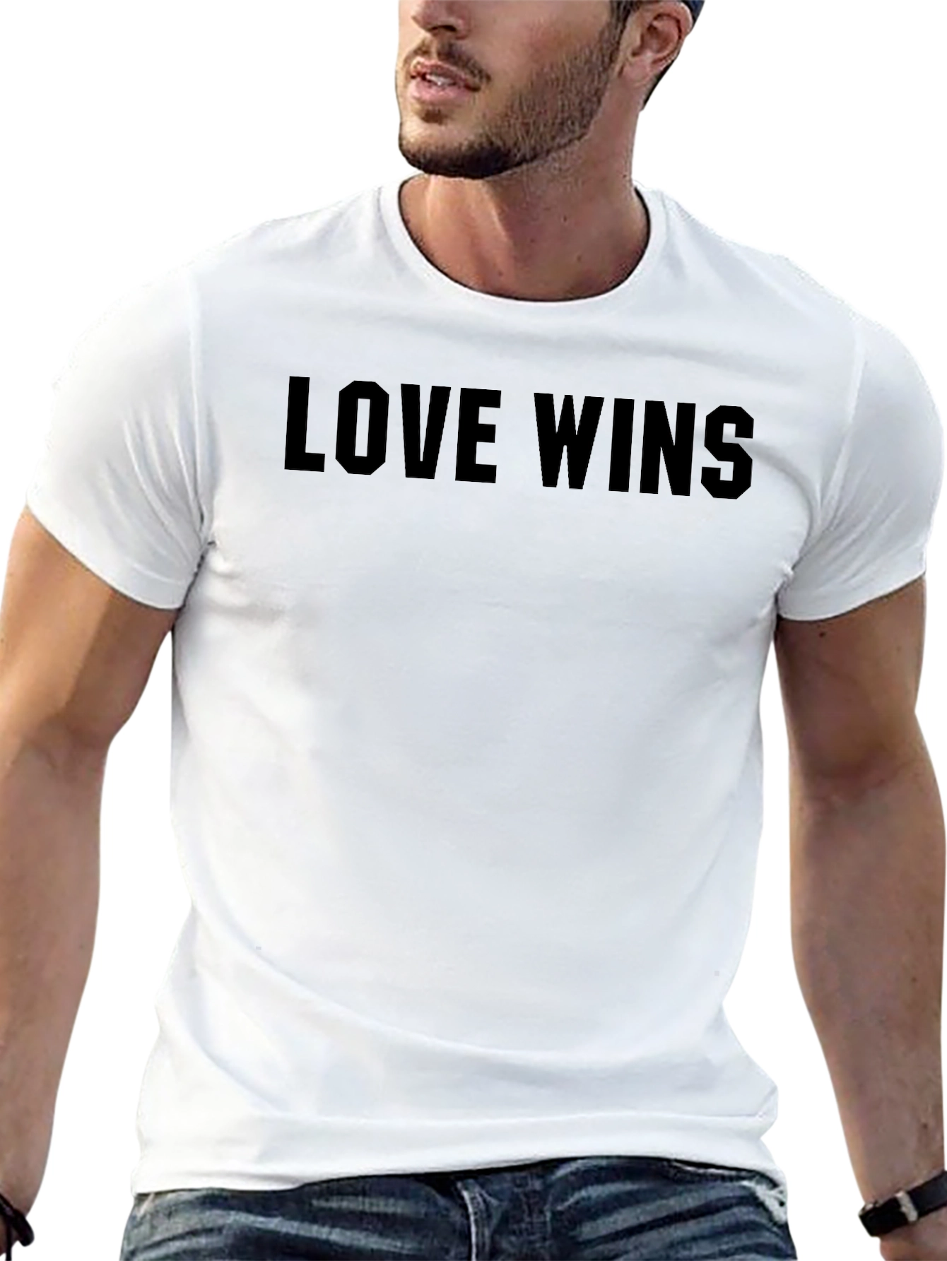 Love Wins Graphic Tee - Classic Unisex T-Shirt