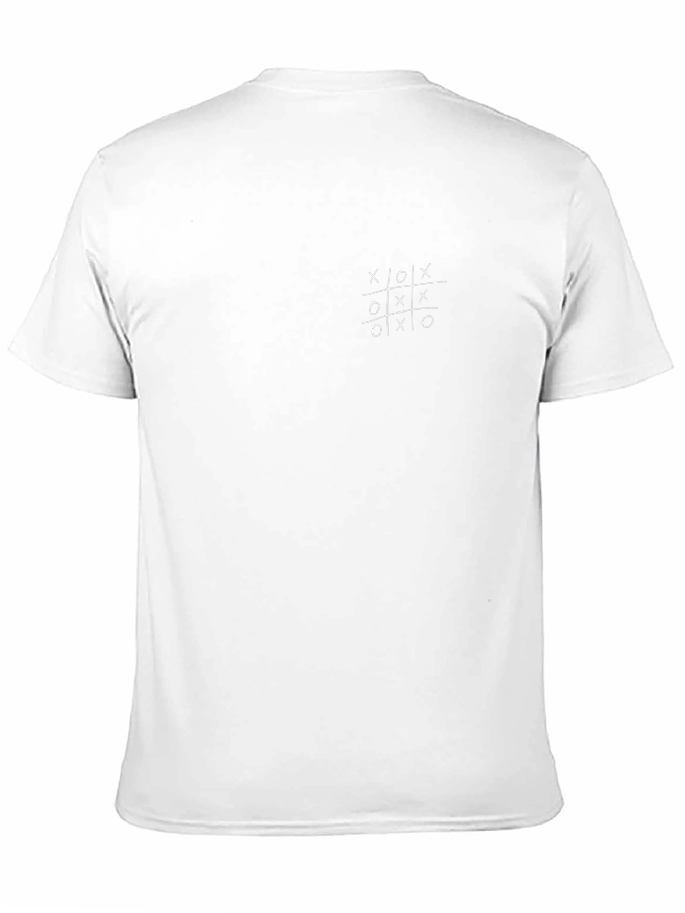 Tic-Tac-Toe T-Shirt Black Casual Tee