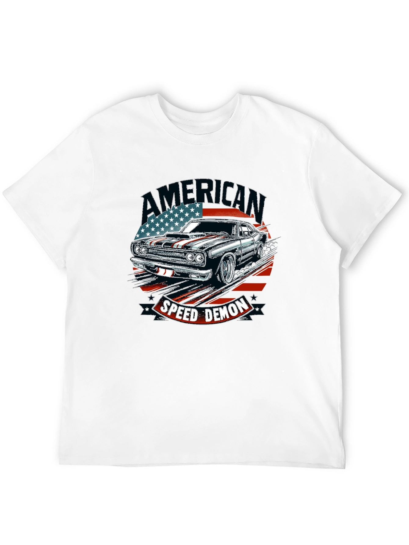 American Speed Demon T-Shirt - Classic Muscle Car