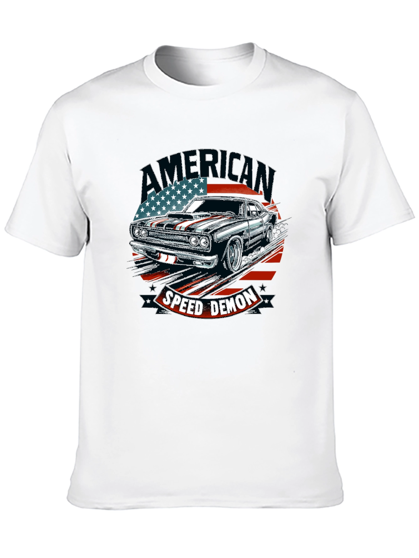 American Speed Demon T-Shirt - Classic Muscle Car