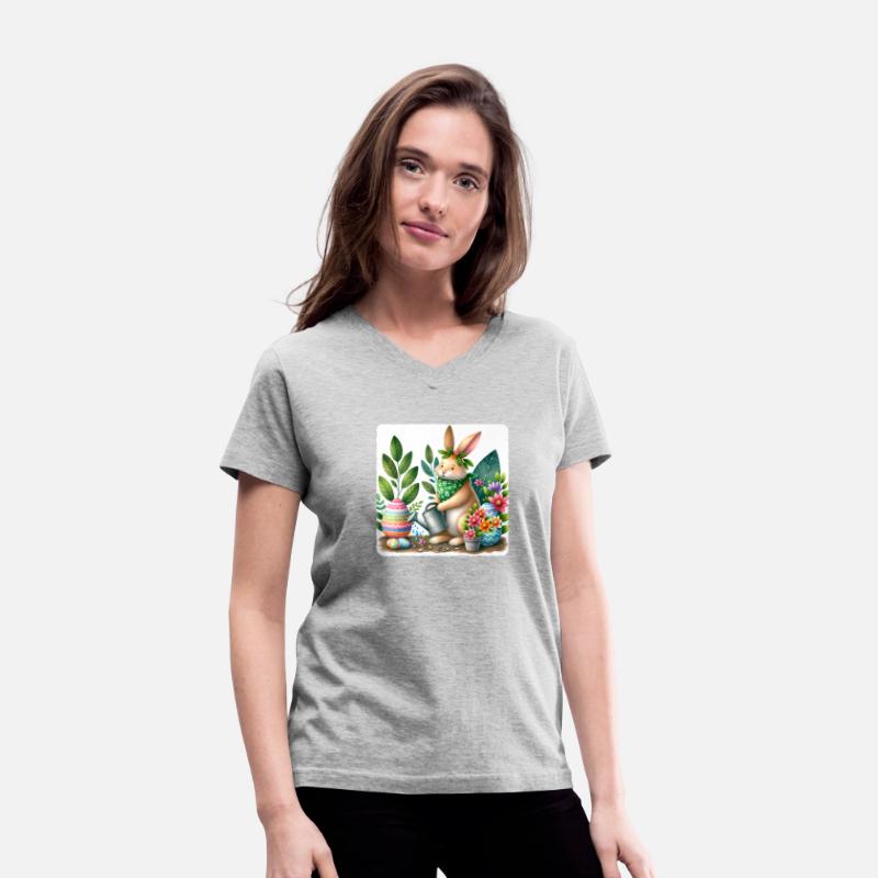 Rabbit Planting Garden Easter Bandana