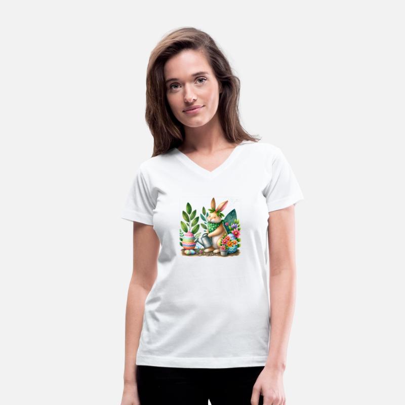 Rabbit Planting Garden Easter Bandana