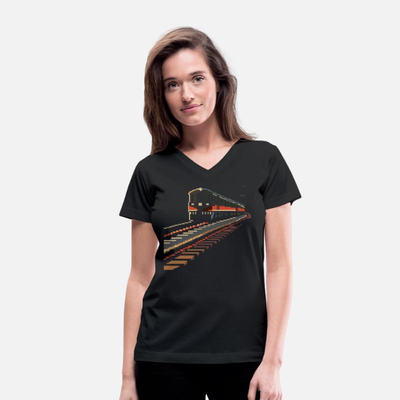 Railroad Pixel Graphic