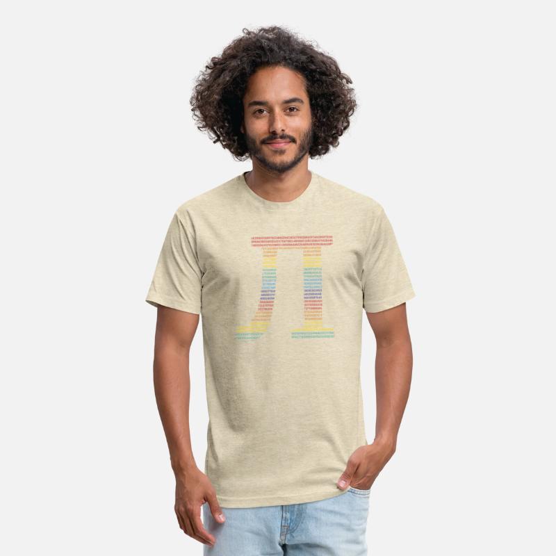 Rainbow color pi sign