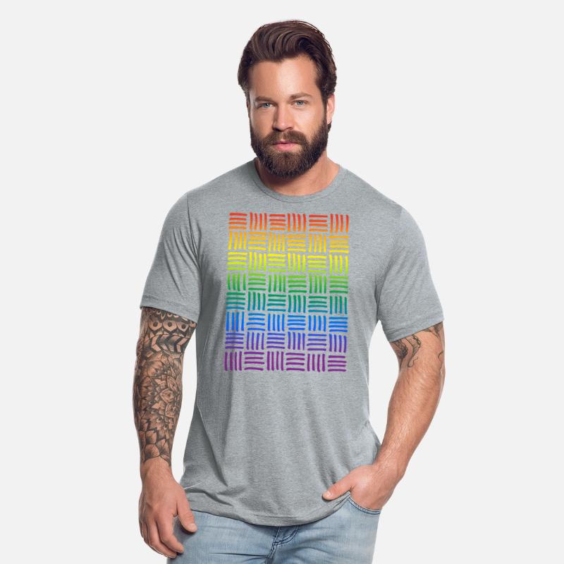 Rainbow Lines Pattern. Vertical Horizontal Lines