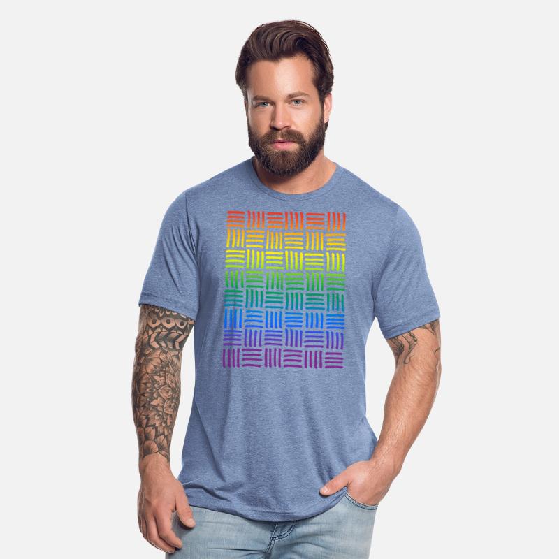 Rainbow Lines Pattern. Vertical Horizontal Lines