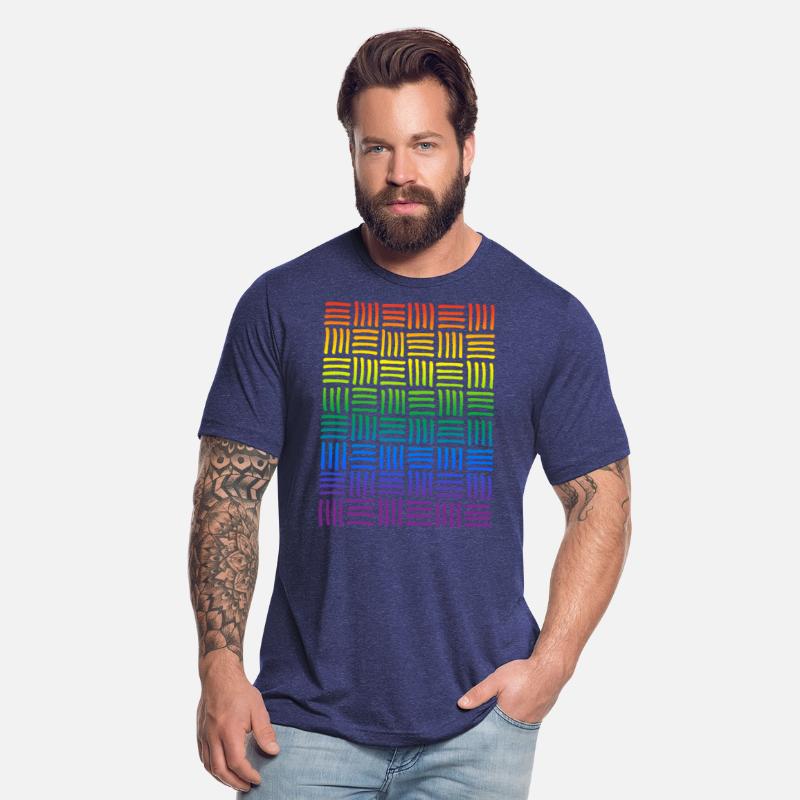Rainbow Lines Pattern. Vertical Horizontal Lines