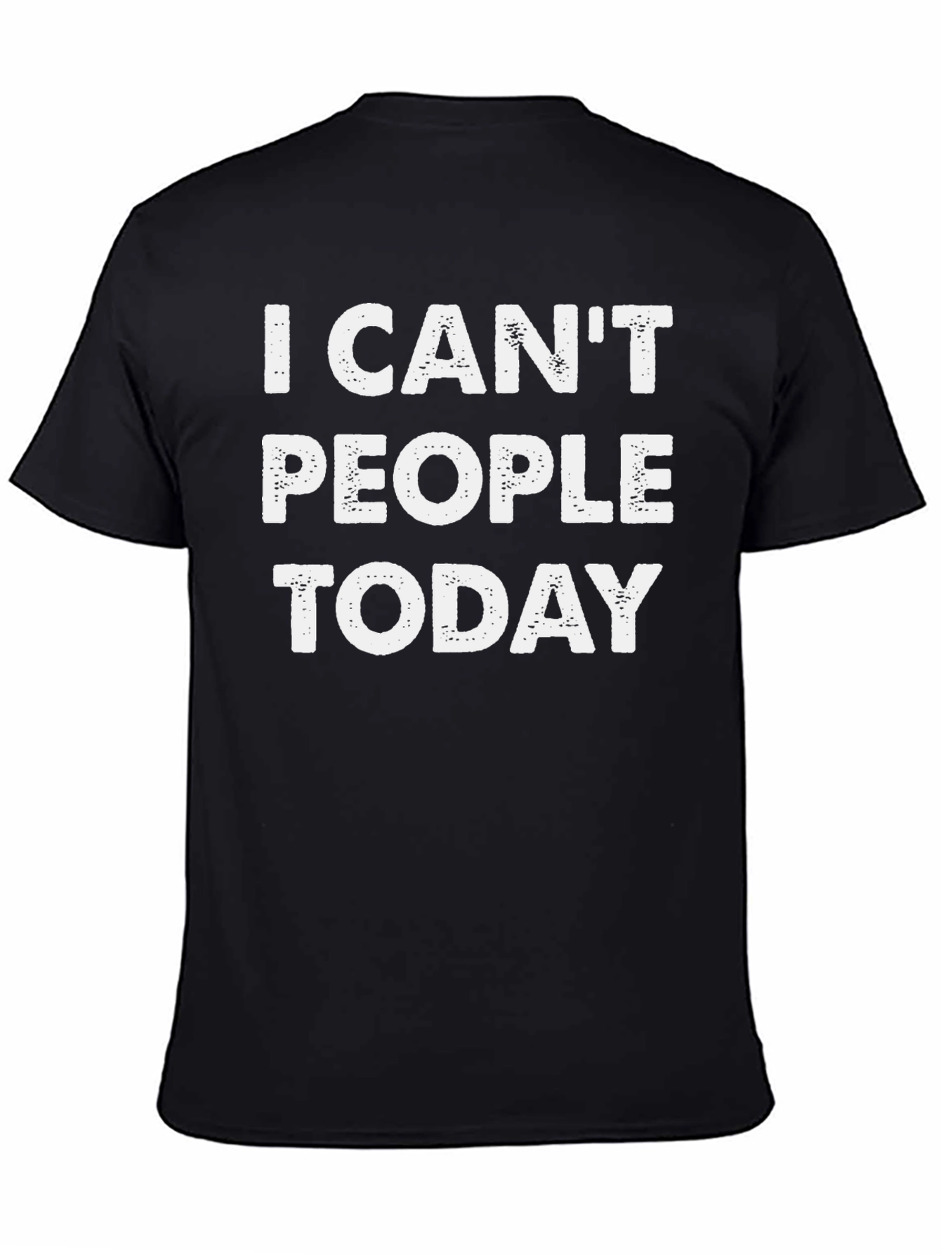 I Cant People Today Graphic Tee