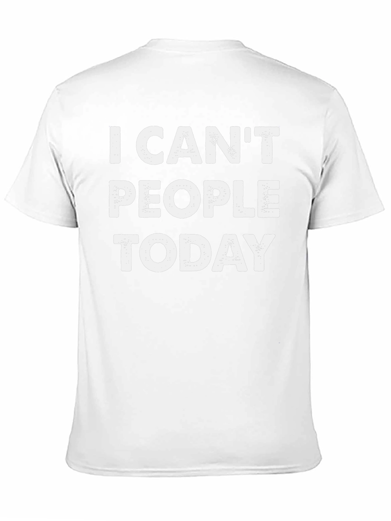 I Cant People Today Graphic Tee
