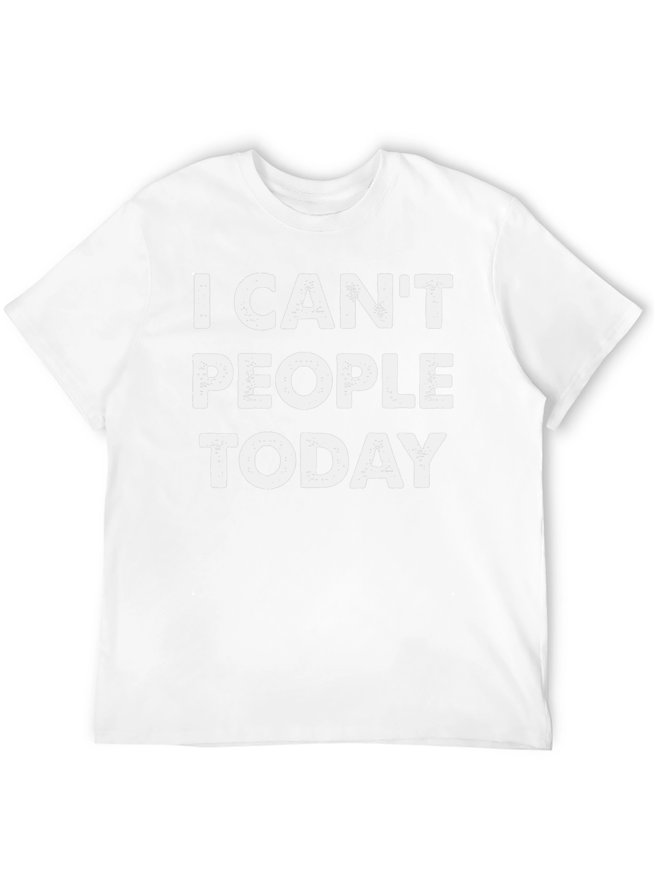 I Cant People Today Graphic Tee