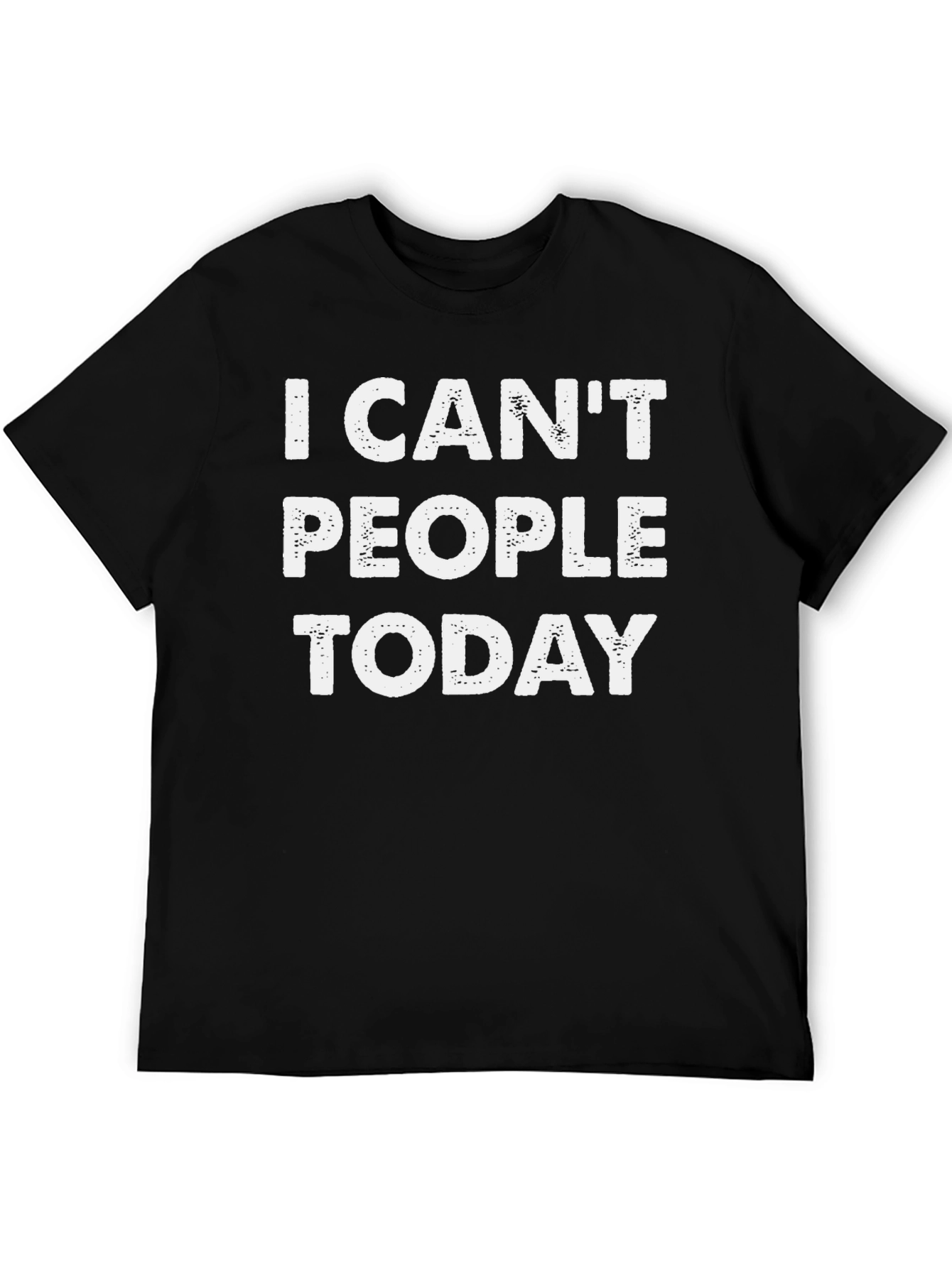 I Cant People Today Graphic Tee