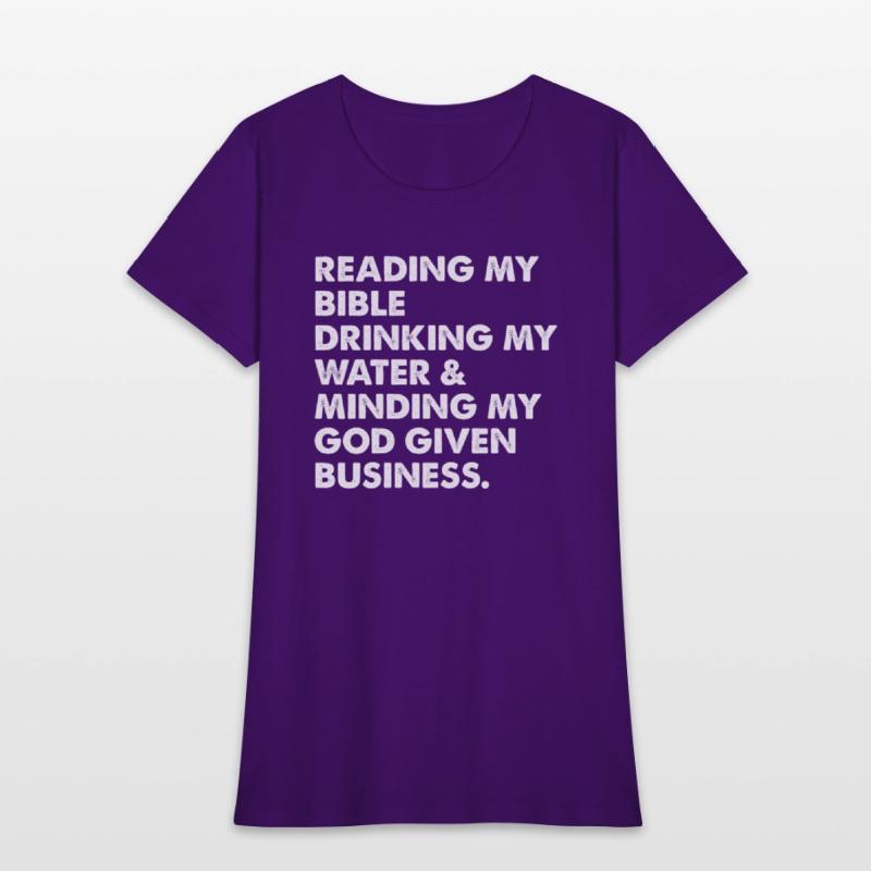Reading My Bible Drinking My Water & Minding My Go