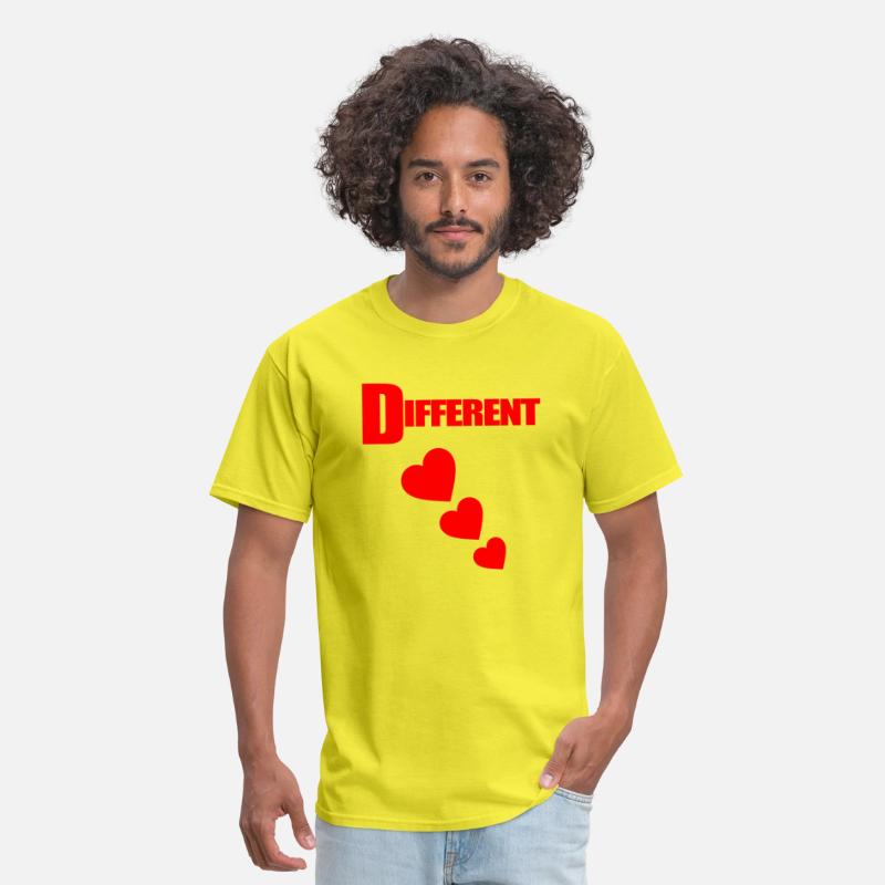 Red Different Hearts
