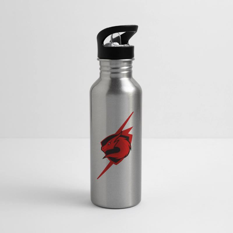 Red Dragon Emblem with Lightning Effect