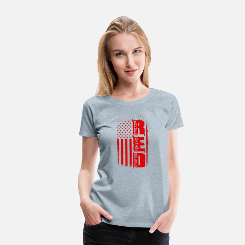 Red Remember Everyone Deployed Veteran Military