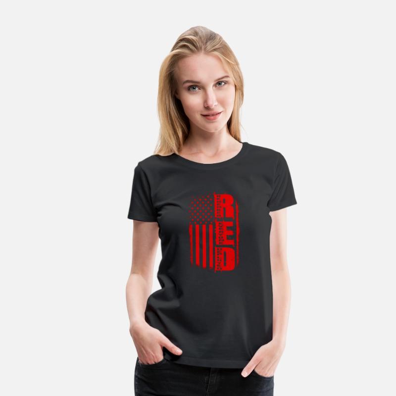 Red Remember Everyone Deployed Veteran Military