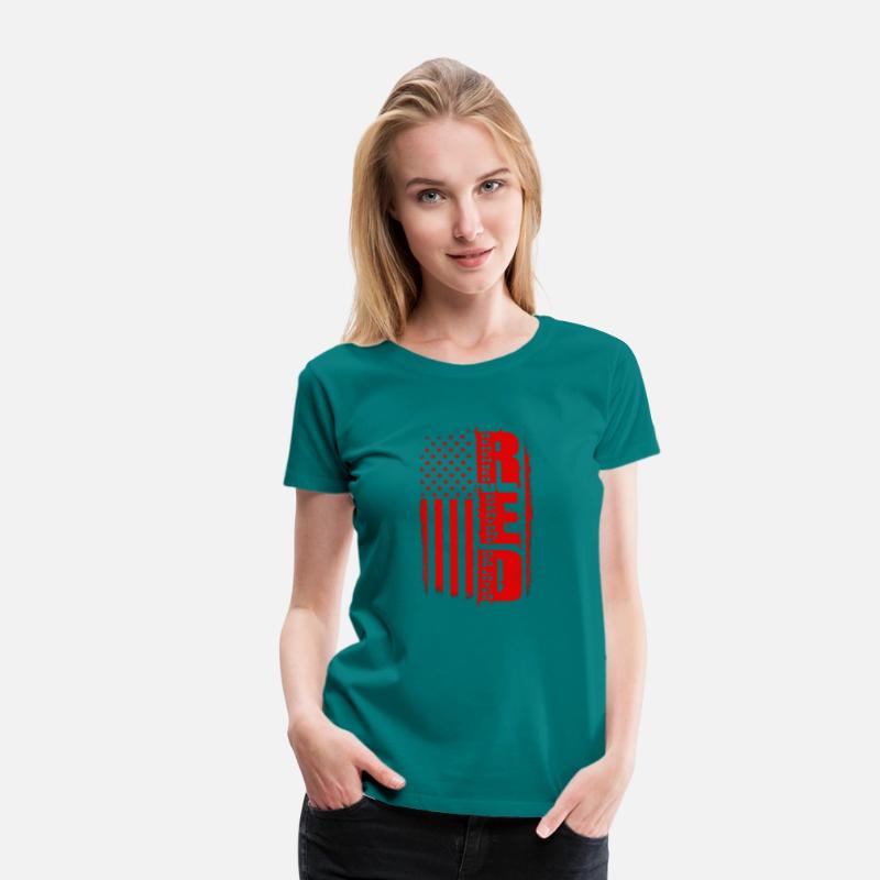 Red Remember Everyone Deployed Veteran Military
