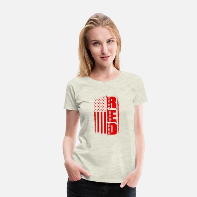 Red Remember Everyone Deployed Veteran Military