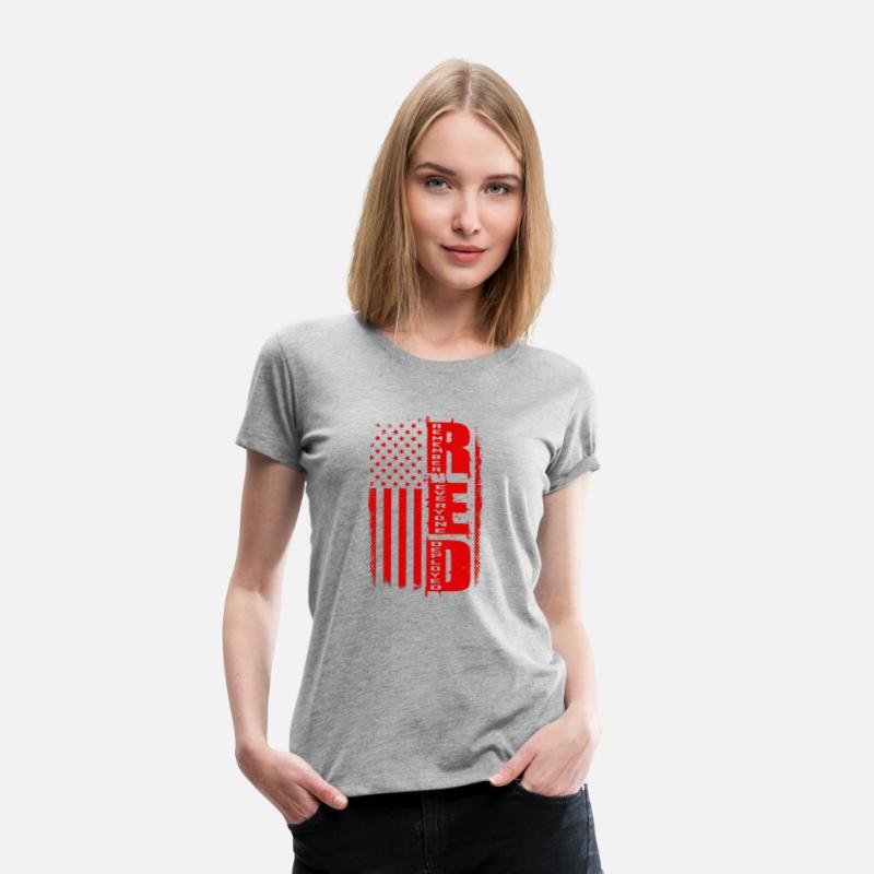 Red Remember Everyone Deployed Veteran Military