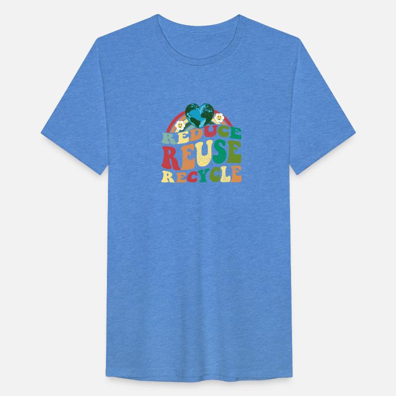 Reduce Reuse Recycle Classic Earth Day Vintage