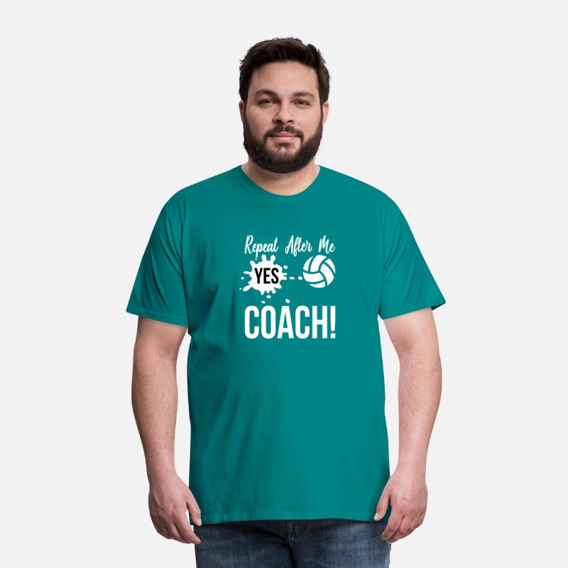 Repeat After Me Yes Coach Sports Volleyball