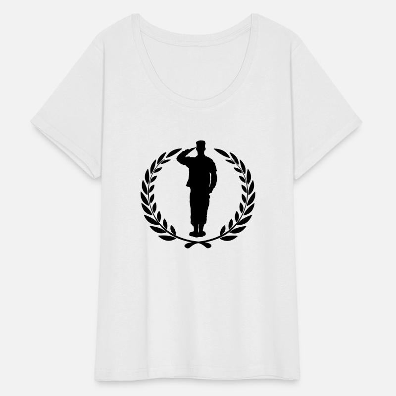 Respect greeting laurel wreath