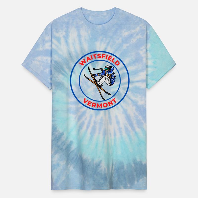 Retro Cool Skiing in Waitsfield Vermont Souvenir