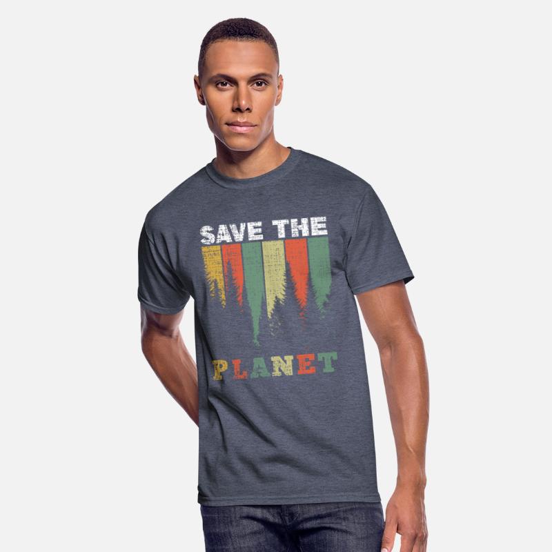 Retro Save Planet Save Nature Oceans Day Earth Day