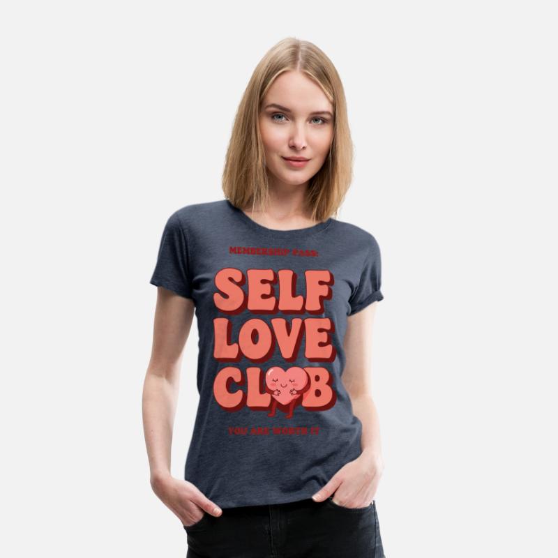 Retro self love club art. You are worth it!