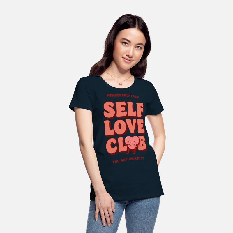 Retro self love club art. You are worth it!