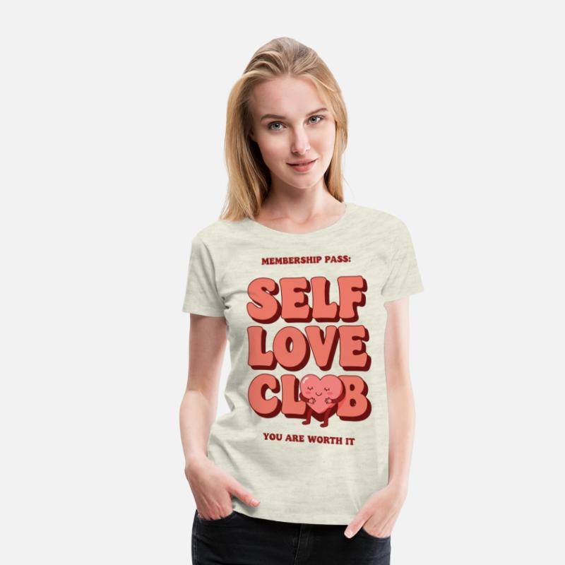 Retro self love club art. You are worth it!
