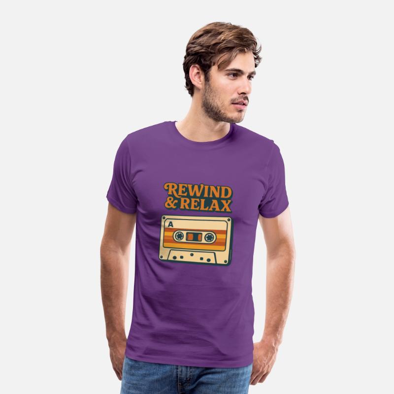 Rewind & Relax Retro Cassette Tape