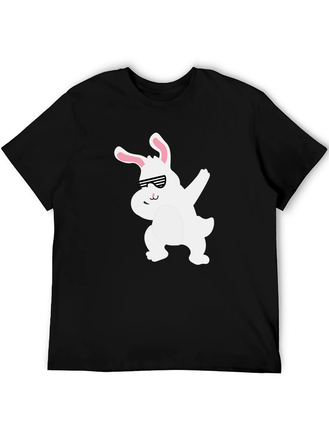 Dabbing Easter Bunny T-Shirt - Cool Rabbit in Shades