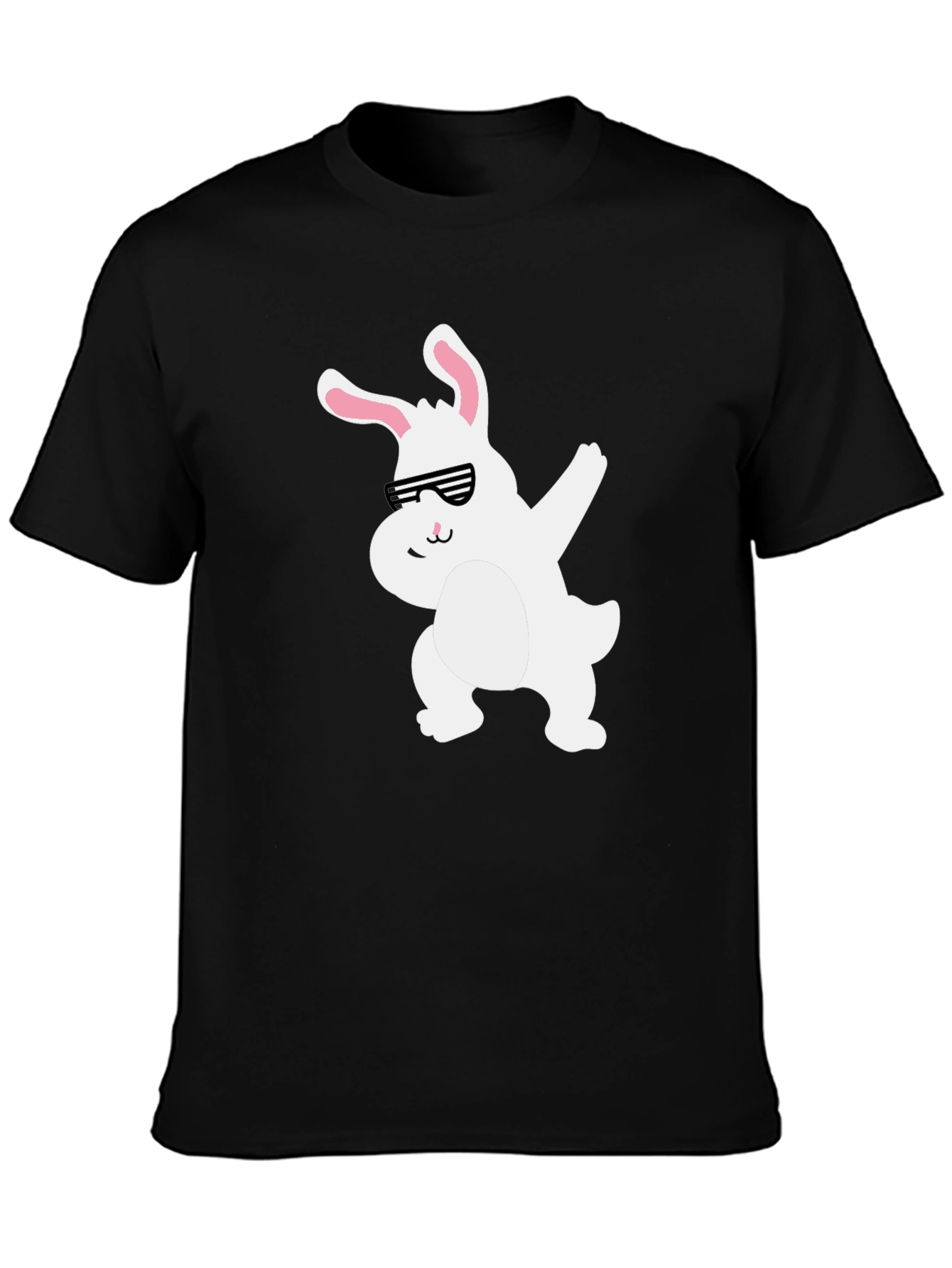 Dabbing Easter Bunny T-Shirt - Cool Rabbit in Shades
