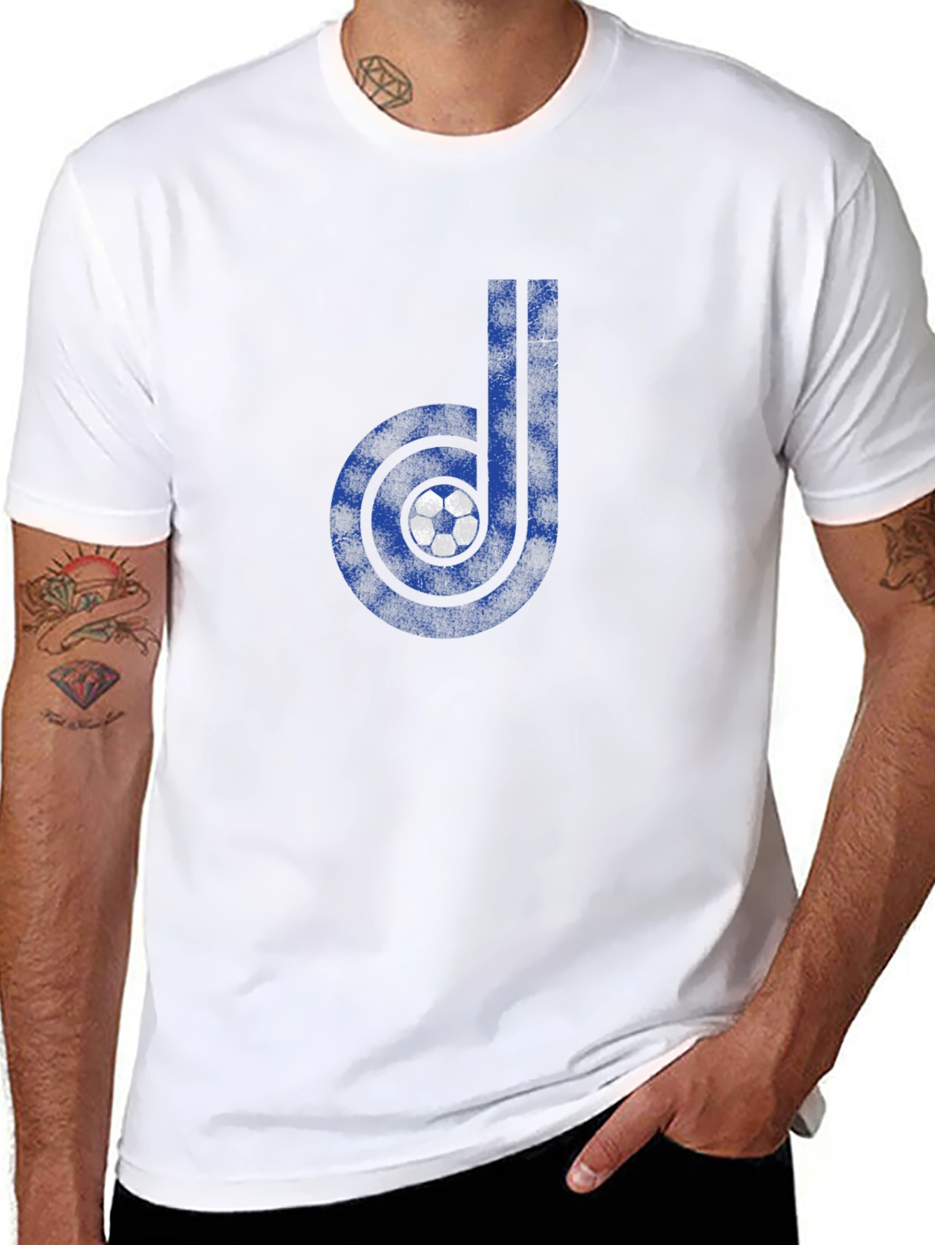 Soccer Initial d Graphic Tee - Stylish & Unique!