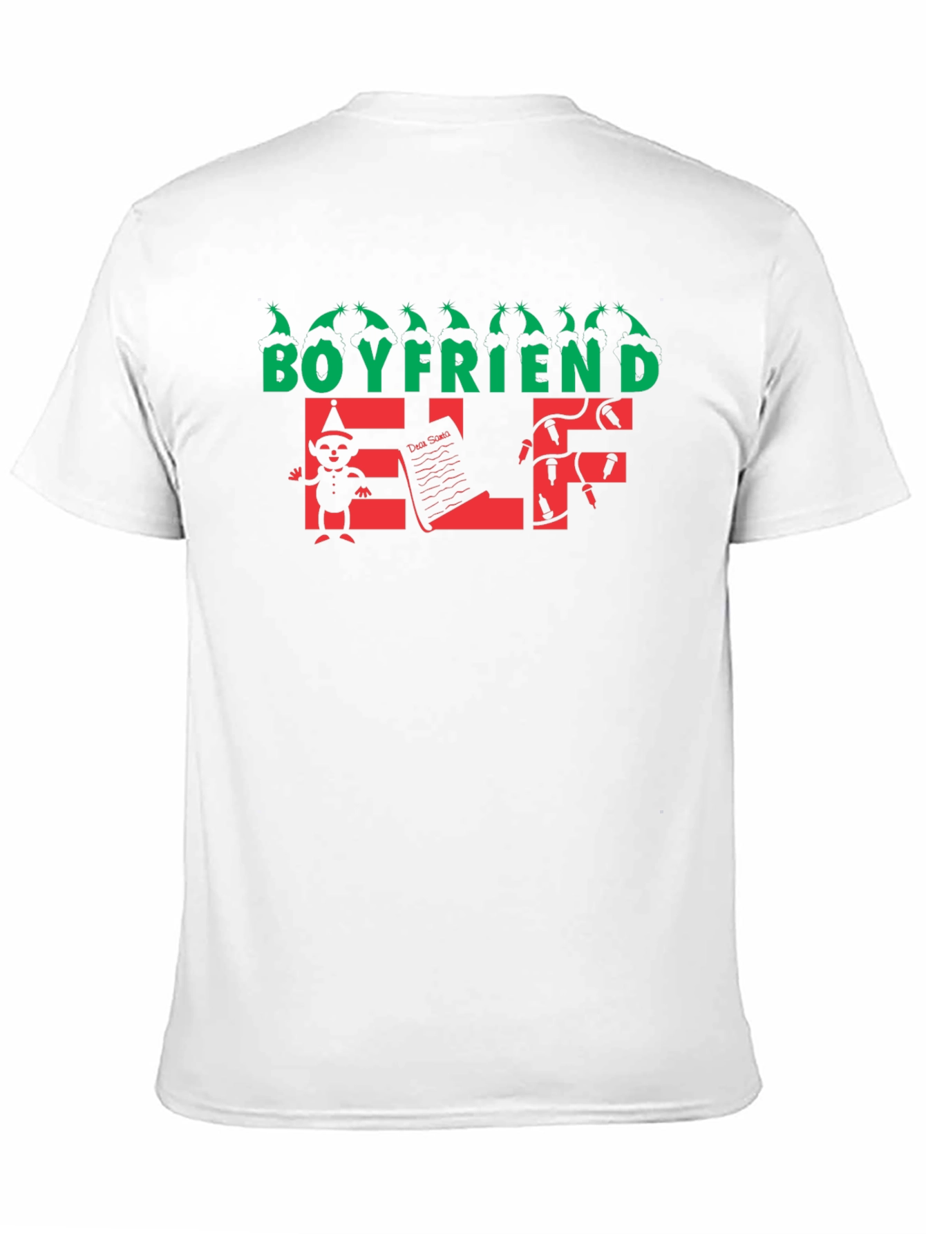 Boyfriend Elf Holiday T-Shirt