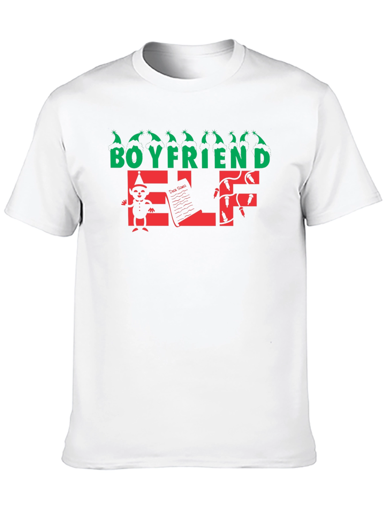 Boyfriend Elf Holiday T-Shirt