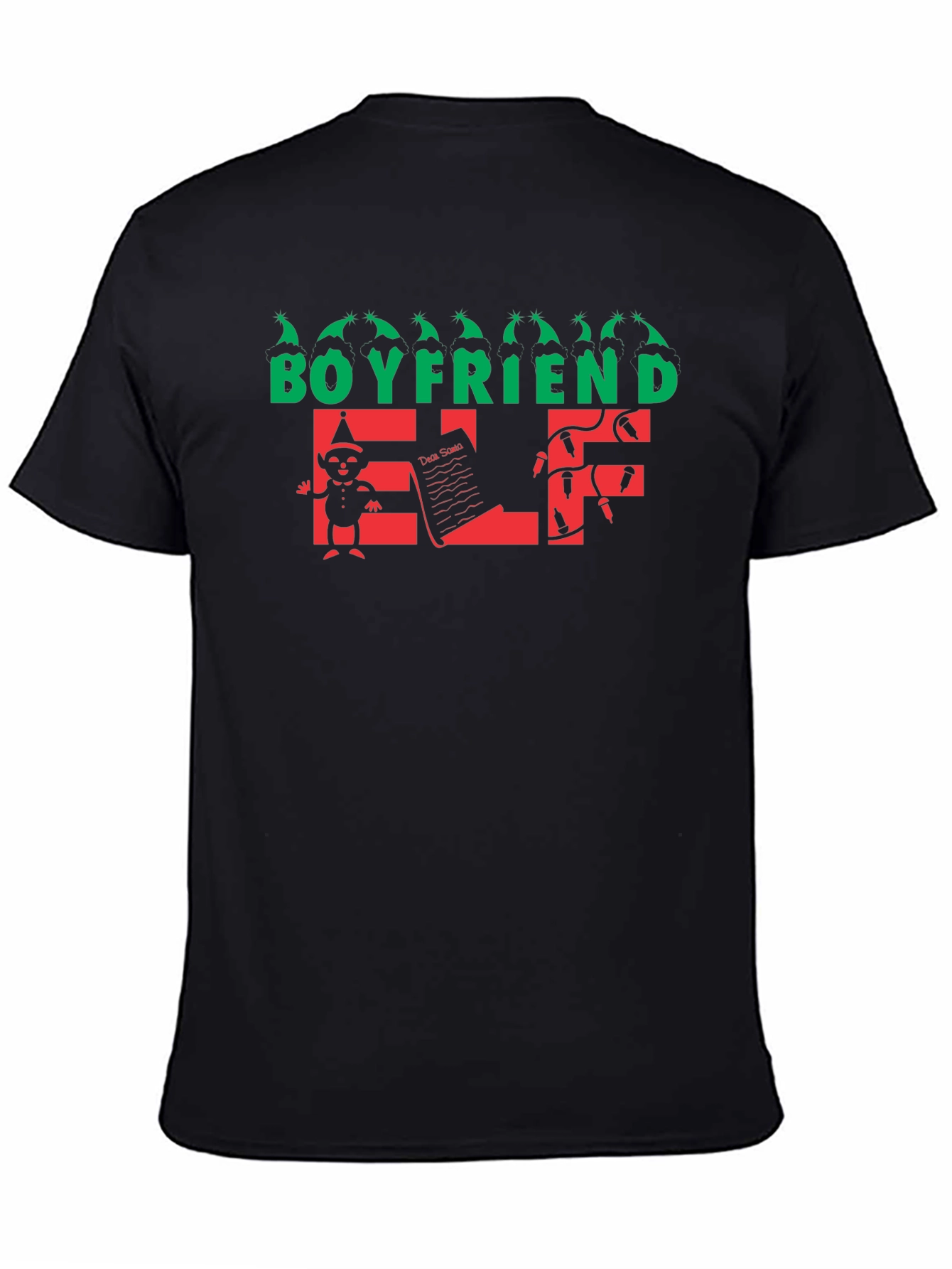 Boyfriend Elf Holiday T-Shirt