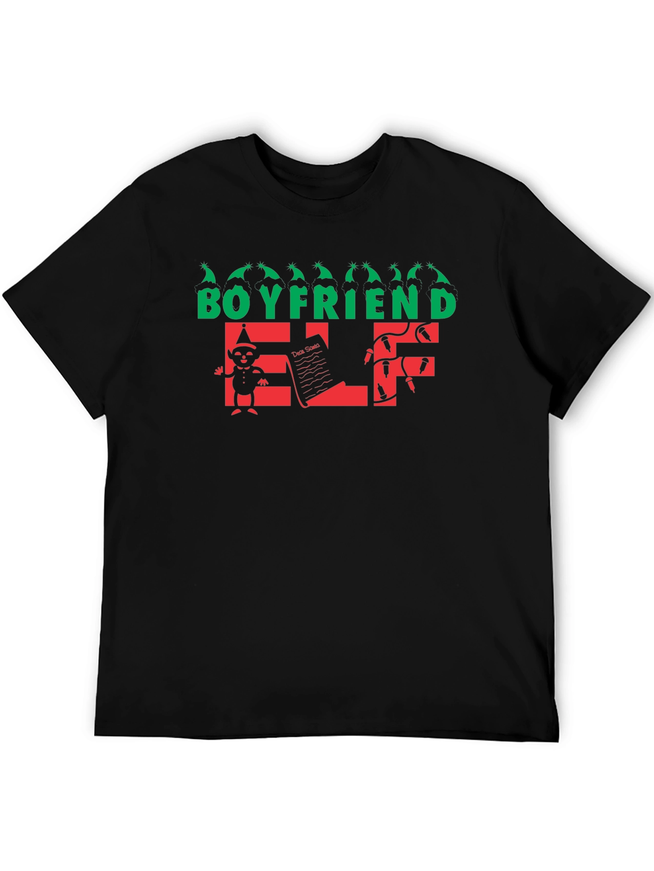 Boyfriend Elf Holiday T-Shirt