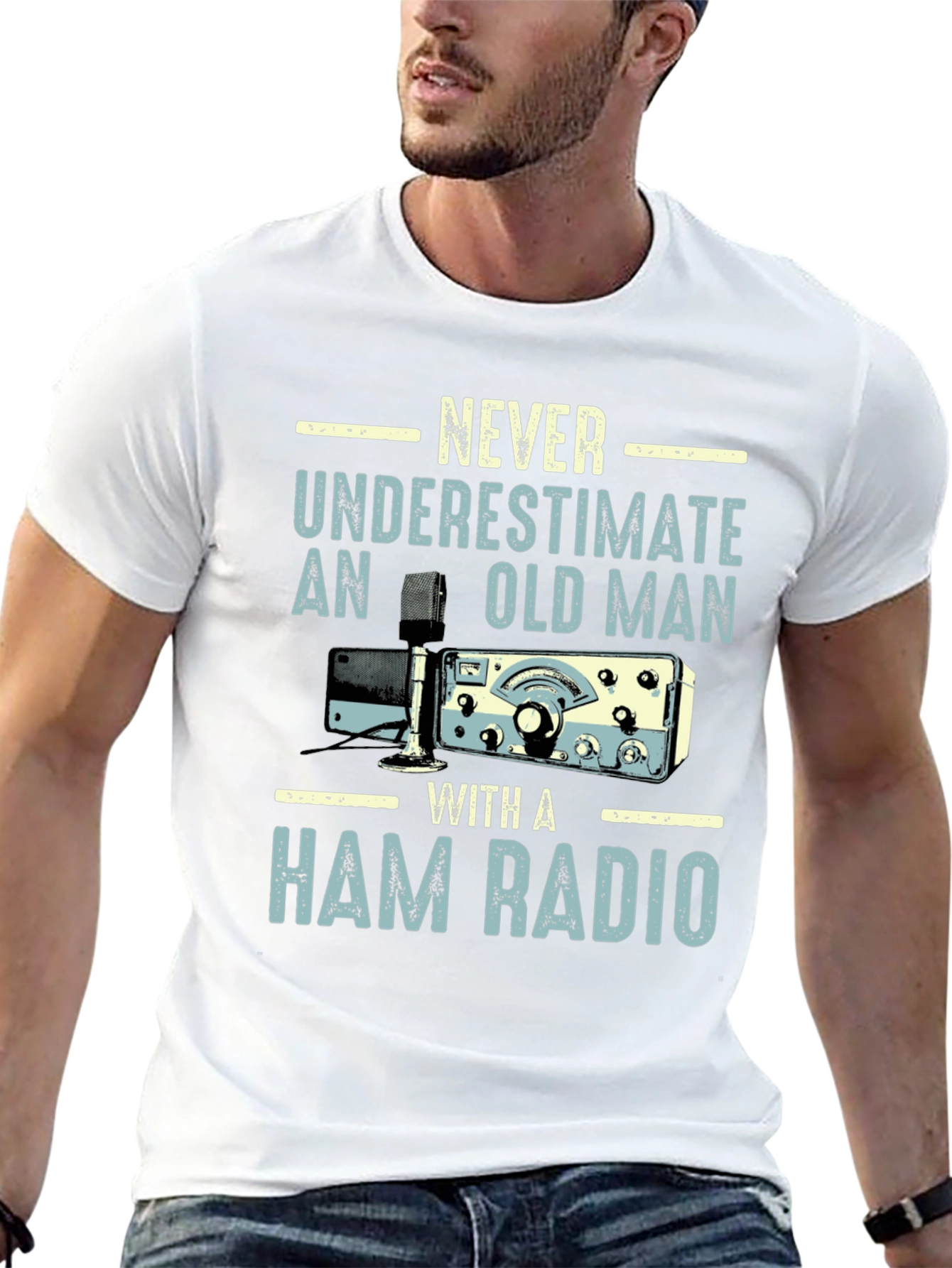 Ham Radio Old Man T-Shirt