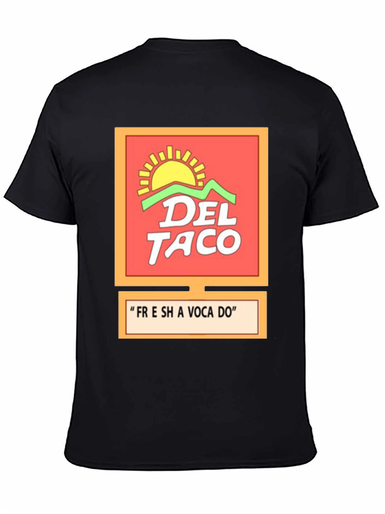 Del Taco Fresh Avocado Graphic T-Shirt