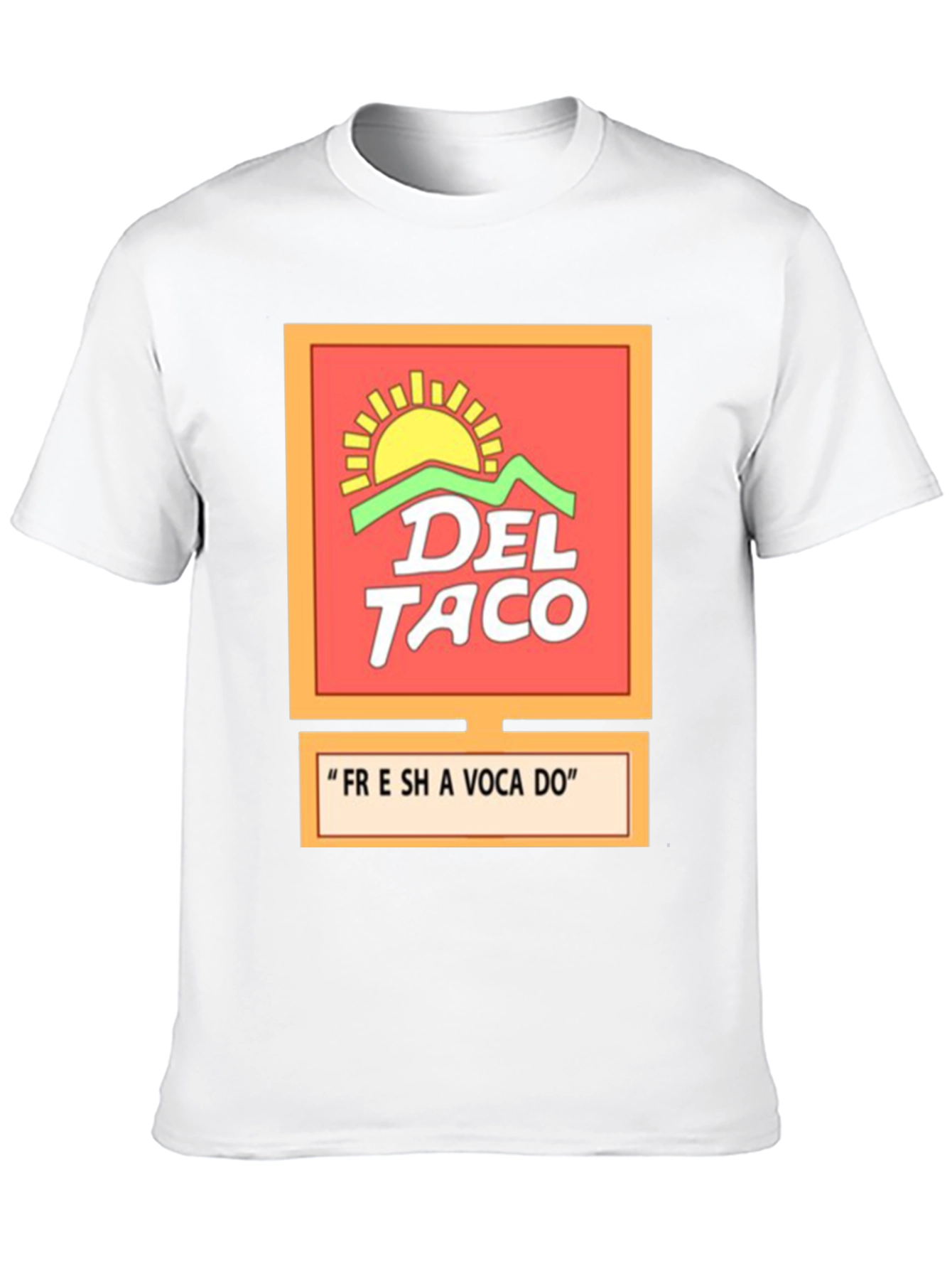 Del Taco Fresh Avocado Graphic T-Shirt