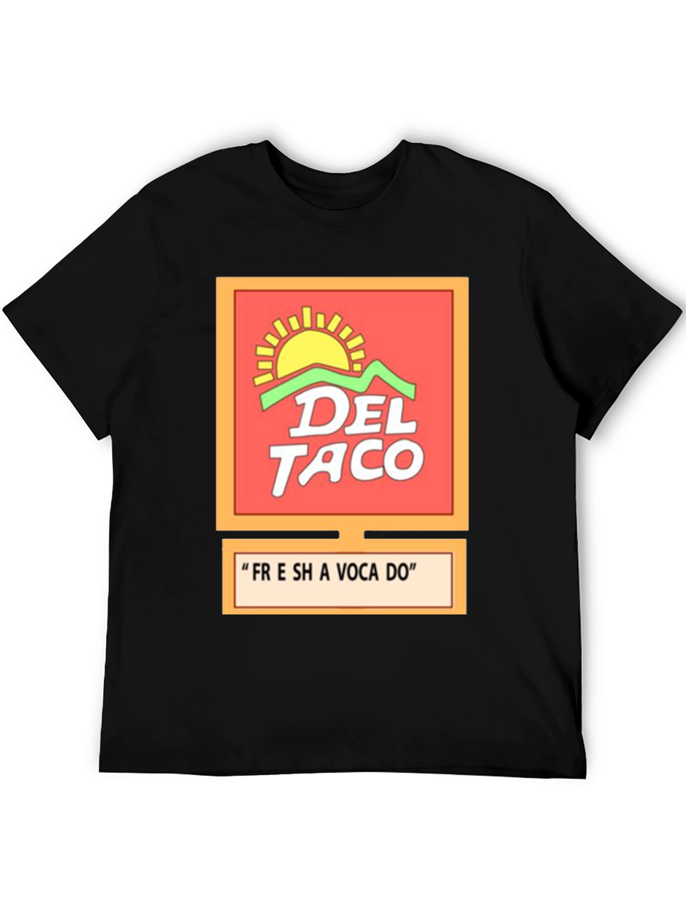 Del Taco Fresh Avocado Graphic T-Shirt