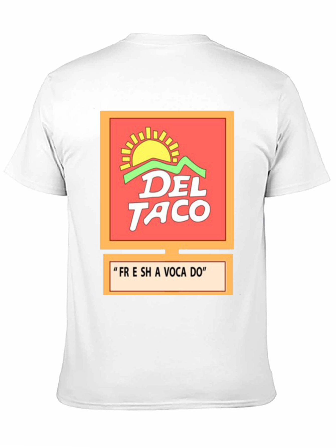 Del Taco Fresh Avocado Graphic T-Shirt